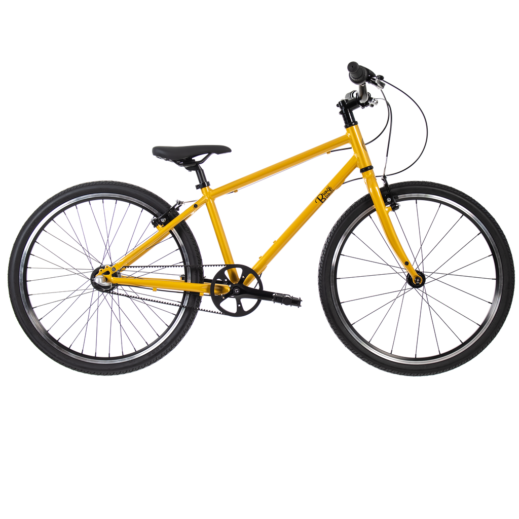 24 inch hot sale yellow bike